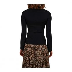 Liu Jo Round-neck Knitwear Black -Dame-strikkegensere Salg unnamed file 10