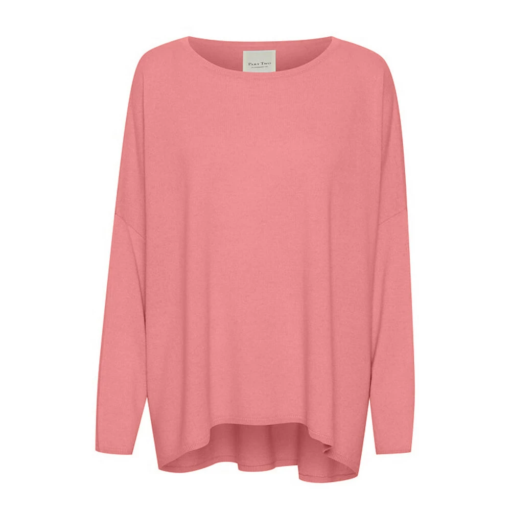 Part Two Round-neck Knitwear Pink 1 Part Two Round-neck Knitwear Pink