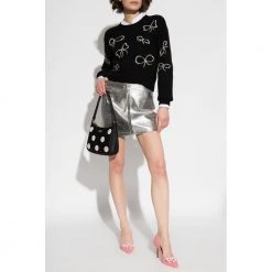 Kate Spade Round-neck Knitwear Black -Dame-strikkegensere Salg unnamed file 1007