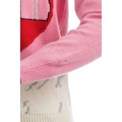 MC2 Saint Barth Round-neck Knitwear Pink -Dame-strikkegensere Salg unnamed file 1032
