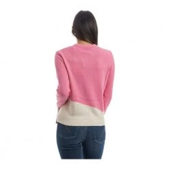 MC2 Saint Barth Round-neck Knitwear Pink -Dame-strikkegensere Salg unnamed file 1033
