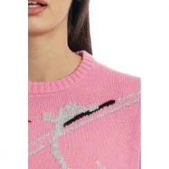 MC2 Saint Barth Round-neck Knitwear Pink -Dame-strikkegensere Salg unnamed file 1034