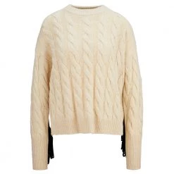 8PM Pullover Beige -Dame-strikkegensere Salg unnamed file 1039