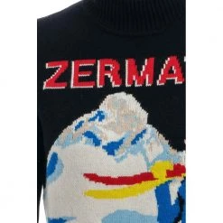 MC2 Saint Barth Round-neck Knitwear Black -Dame-strikkegensere Salg unnamed file 1055