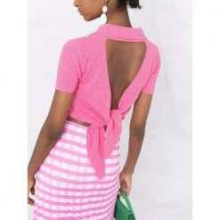 Jacquemus V-neck Knitwear Pink