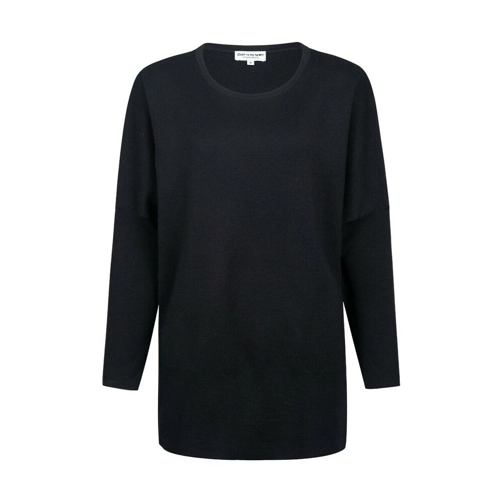 Close To My Heart Bonnie Sweater Black 4 Close To My Heart Bonnie Sweater Black - Bilde 4