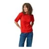 Pieszak PD-Lauren SS Needledrop Knitwear Red