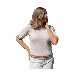 Gustav Shanne SS Knitwear Beige -Dame-strikkegensere Salg unnamed file 108