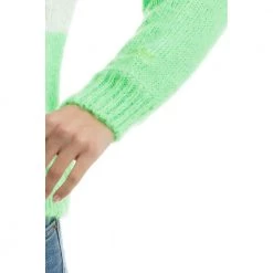 MC2 Saint Barth Round-neck Knitwear Green -Dame-strikkegensere Salg unnamed file 1082