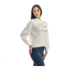 MC2 Saint Barth Round-neck Knitwear White -Dame-strikkegensere Salg unnamed file 1094