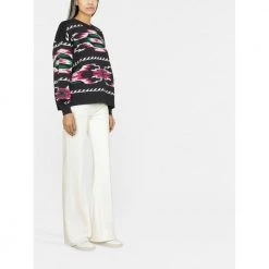 Isabel Marant Étoile Round-neck Knitwear Black -Dame-strikkegensere Salg unnamed file 1101