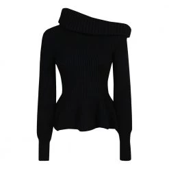 Alexander McQueen Round-neck Knitwear Black