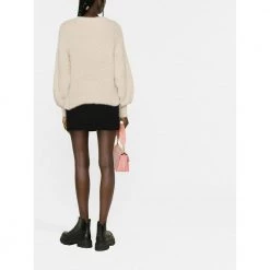 PINKO Round-neck Knitwear Beige -Dame-strikkegensere Salg unnamed file 1148