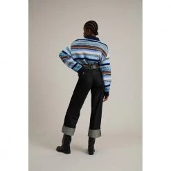 Munthe Round-neck Knitwear Blue -Dame-strikkegensere Salg unnamed file 1188