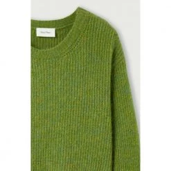 American Vintage East Jumper - Spring Melange Green -Dame-strikkegensere Salg unnamed file 1194