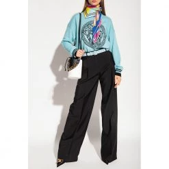 Versace Sweater With Medusa Head Blue 9 Versace Sweater With Medusa Head Blue -Dame-strikkegensere Salg unnamed file 1209