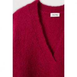 American Vintage V-neck Knitwear Red