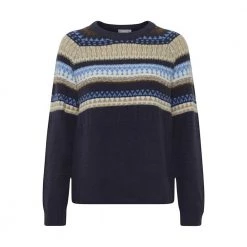 Fransa Sweater Blue
