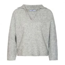 Arnie Says Brie Sweater Gray