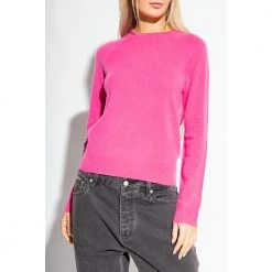 Samsøe Samsøe Boston Cashmere Sweater Pink -Dame-strikkegensere Salg unnamed file 1293