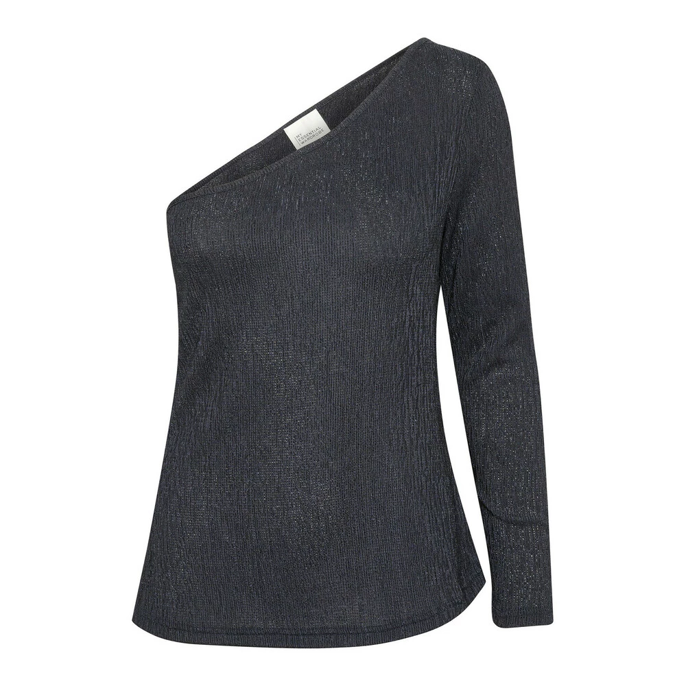 My Essential Wardrobe Round-neck Knitwear Blue 1 My Essential Wardrobe Round-neck Knitwear Blue