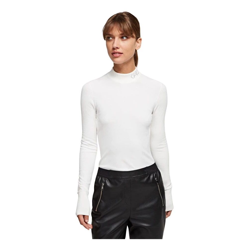 Karl Lagerfeld Sweaters White 3 Karl Lagerfeld Sweaters White - Bilde 3