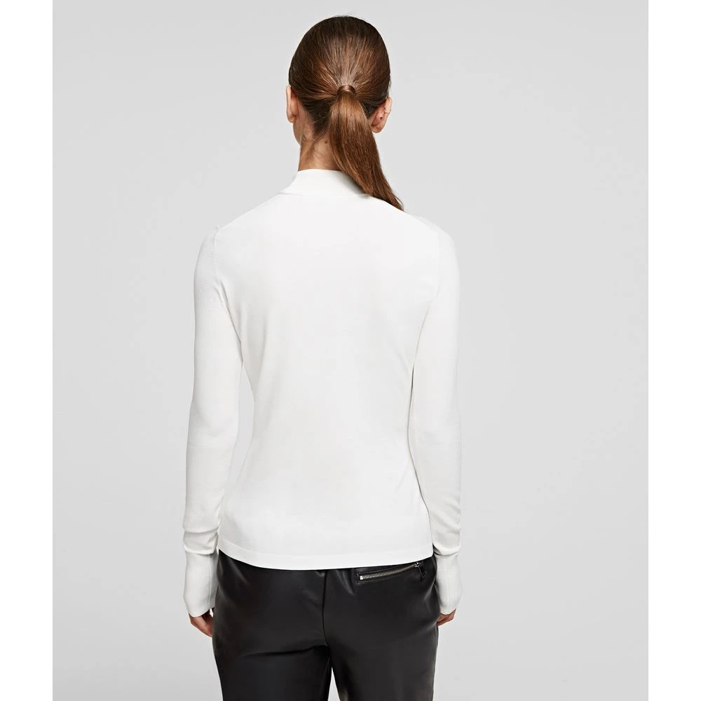 Karl Lagerfeld Sweaters White 4 Karl Lagerfeld Sweaters White - Bilde 4