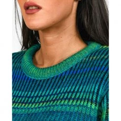 Patrizia Pepe Round-neck Knitwear Blue 8 Patrizia Pepe Round-neck Knitwear Blue -Dame-strikkegensere Salg unnamed file 1325