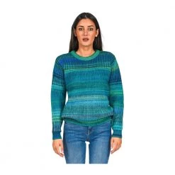 Patrizia Pepe Round-neck Knitwear Blue 10 Patrizia Pepe Round-neck Knitwear Blue -Dame-strikkegensere Salg unnamed file 1327