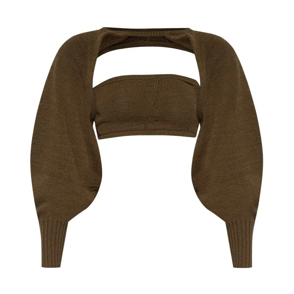 Cult Gaia ‘Sally’ Cropped Top Green 4 Cult Gaia ‘Sally’ Cropped Top Green - Bilde 4