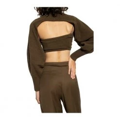 Cult Gaia ‘Sally’ Cropped Top Green 9 Cult Gaia ‘Sally’ Cropped Top Green -Dame-strikkegensere Salg unnamed file 1345