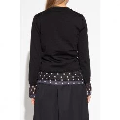 Comme Des Garçons Wool Sweater Black