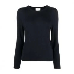 Allude Round-neck Knitwear Black