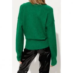 Victoria Beckham V-neck Knitwear Green