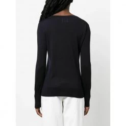 Allude V-neck Knitwear Blue -Dame-strikkegensere Salg unnamed file 1401