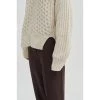 Second Female Round-neck Knitwear White