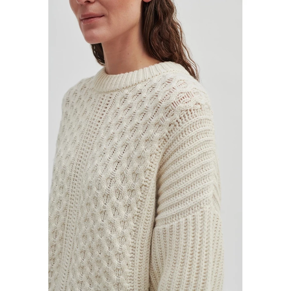 Second Female Round-neck Knitwear White 2 Second Female Round-neck Knitwear White - Bilde 2