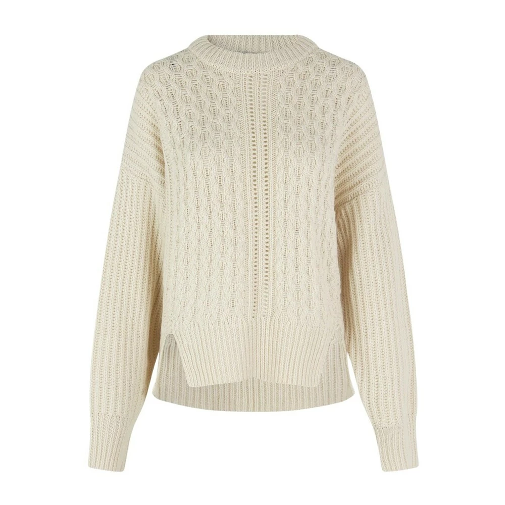 Second Female Round-neck Knitwear White 4 Second Female Round-neck Knitwear White - Bilde 4