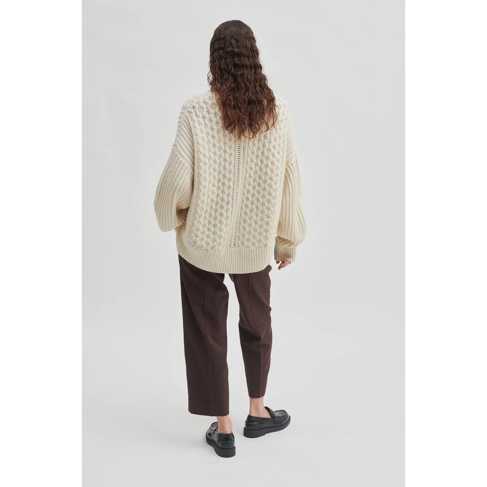 Second Female Round-neck Knitwear White 7 Second Female Round-neck Knitwear White - Bilde 7