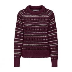 Burgunder Only Onlfaroe Alyssa Life Pullover Genser Red