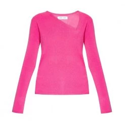 Samsøe Samsøe Blenda Cashmere Sweater Pink -Dame-strikkegensere Salg unnamed file 1423