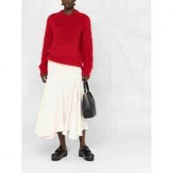 Marni Sweater Red -Dame-strikkegensere Salg unnamed file 1434