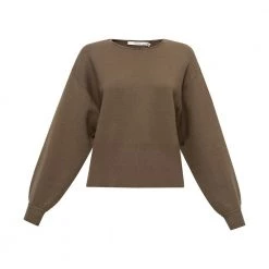 Gestuz TalliGZ Oversize Sweater Green -Dame-strikkegensere Salg unnamed file 1447