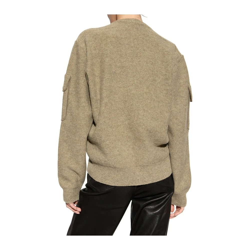 Lemaire Wool Sweater Green 5 Lemaire Wool Sweater Green - Bilde 5