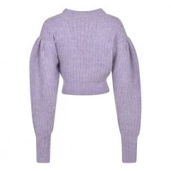 ROTATE Birger Christensen Sweater Purple