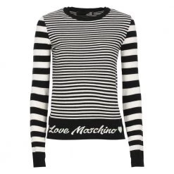 Love Moschino Sweater Black -Dame-strikkegensere Salg unnamed file 1477