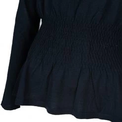 Trussardi Sweater Blue -Dame-strikkegensere Salg unnamed file 15