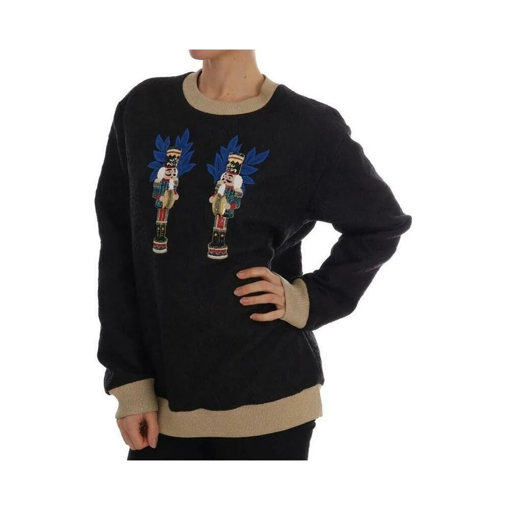 Dolce & Gabbana Fairy Tale Brocade Zipper Sweater Black 9 Dolce & Gabbana Fairy Tale Brocade Zipper Sweater Black - Bilde 9