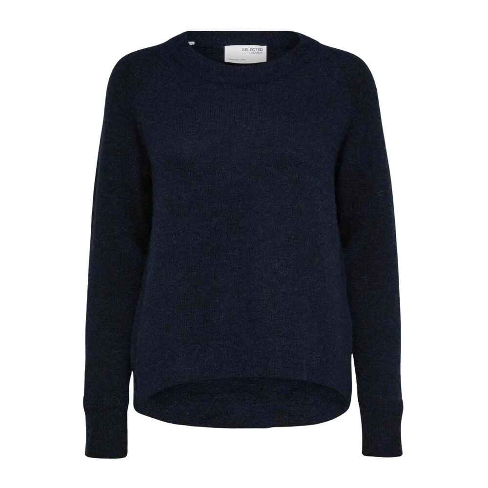 Selected Femme Round-neck Knitwear Blue 2 Selected Femme Round-neck Knitwear Blue - Bilde 2