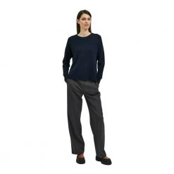 Selected Femme Round-neck Knitwear Blue 8 Selected Femme Round-neck Knitwear Blue -Dame-strikkegensere Salg unnamed file 155